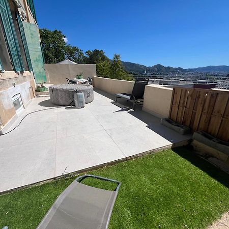 Maisons Detente Jardin, Terrasse Vue Mer Et Spa Marseille Eksteriør bilde