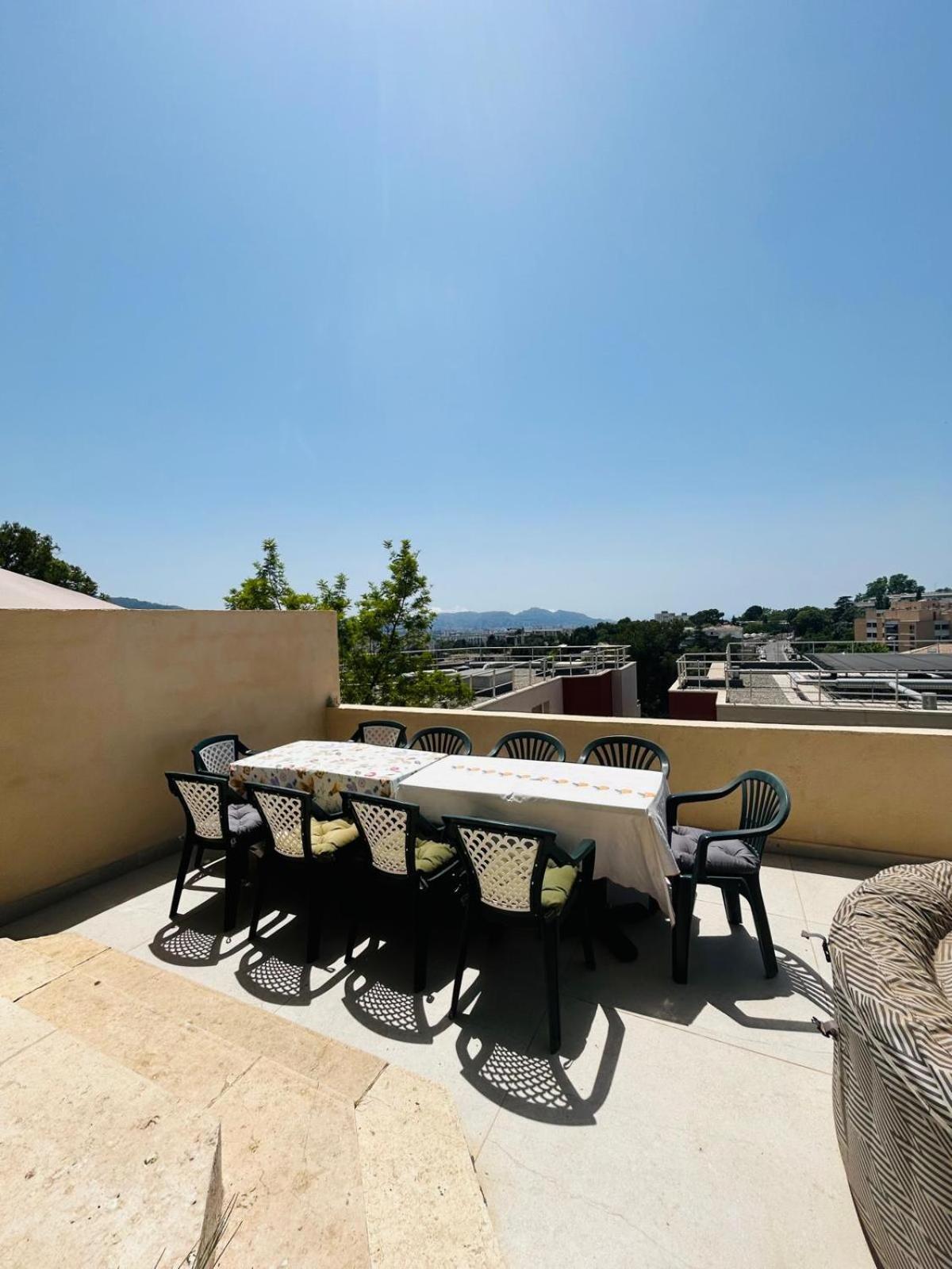 Maisons Detente Jardin, Terrasse Vue Mer Et Spa Marseille Eksteriør bilde