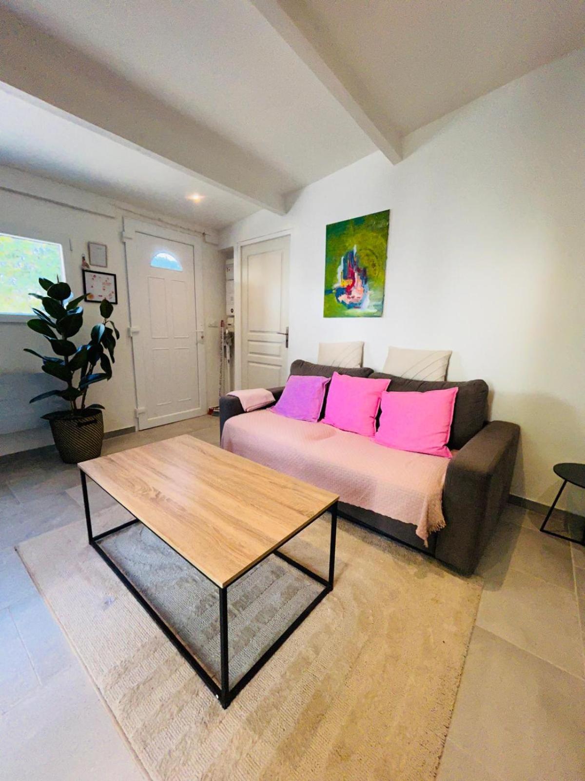Maisons Detente Jardin, Terrasse Vue Mer Et Spa Marseille Rom bilde