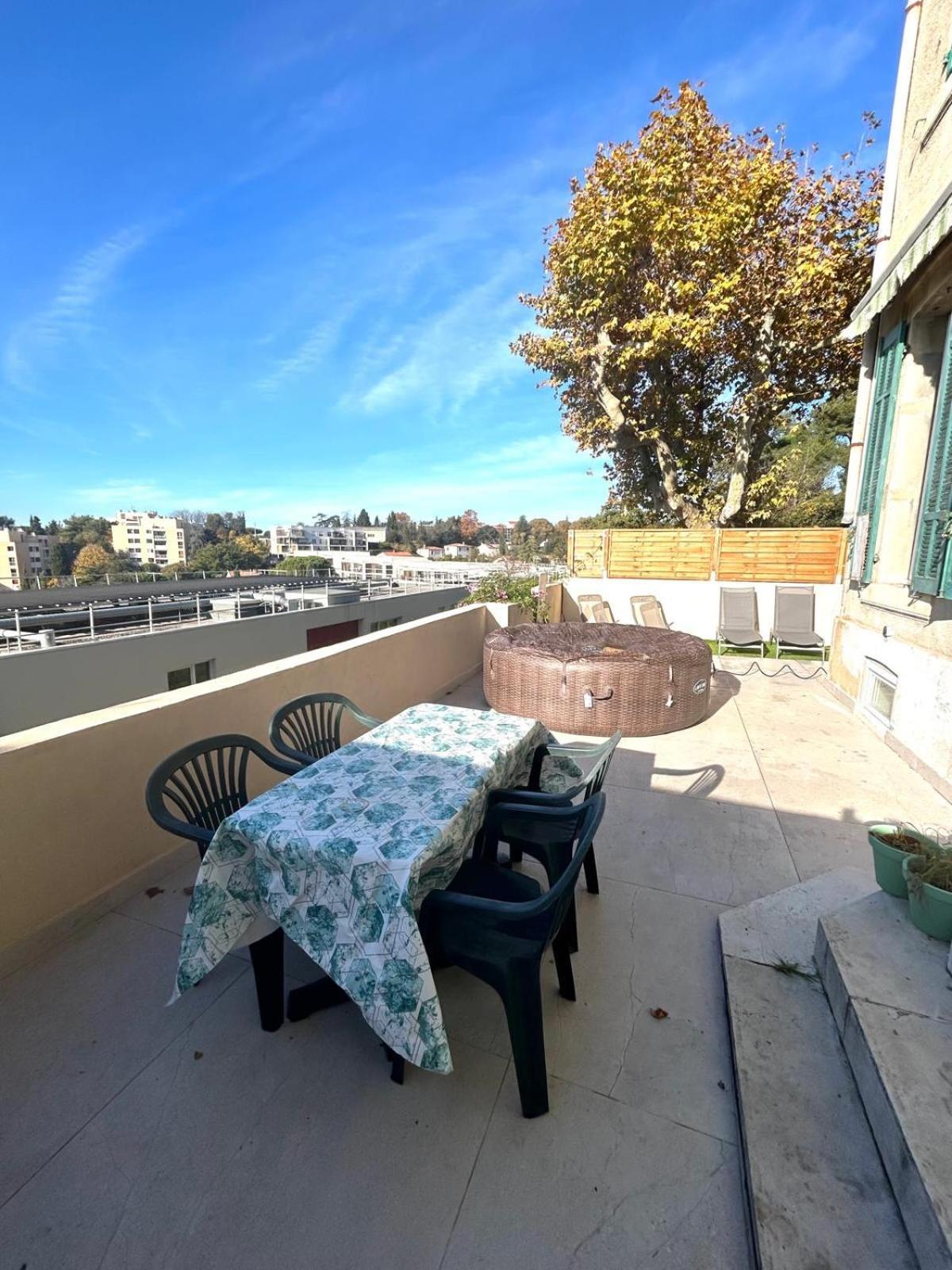 Maisons Detente Jardin, Terrasse Vue Mer Et Spa Marseille Rom bilde